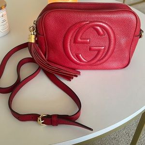 Authentic Gucci Disco crossbody bag